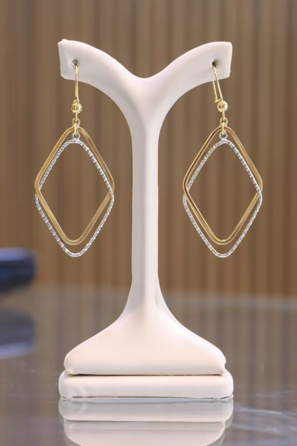 گوشواره هندسی