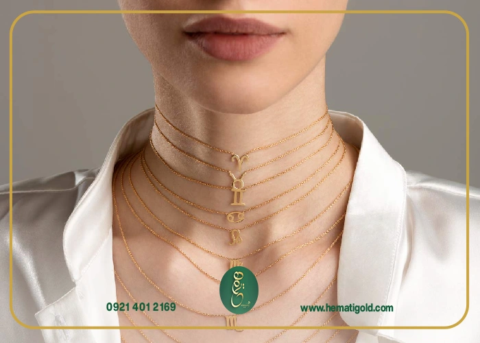 خرید گردنبند طلا زنانه