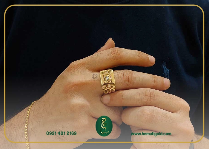 اهمیت خرید انگشتر طلا مردانه