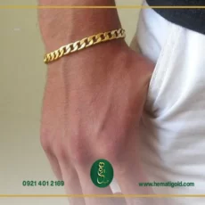 خرید دستبند طلا مردانه