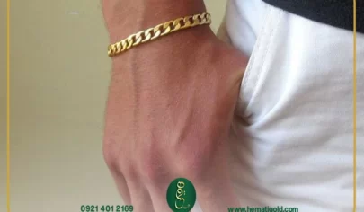 خرید دستبند طلا مردانه