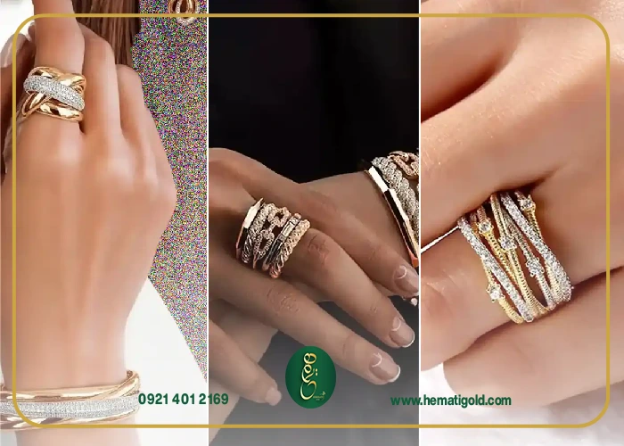 خرید انگشتر طلا زنانه متناسب با بودجه