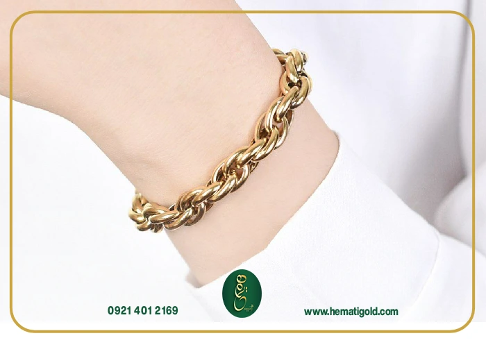 قیمت دستبند طلا زنانه